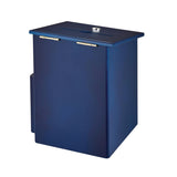 AdirOffice Squared Wood Locking Suggestion Box, 7.25 x 7.5 x 10, Medium Density Fiberboard, Blue (ALHI63201BLU) Each