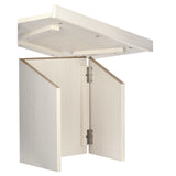 AdirOffice Foldable Tabletop Podium Lectern Speaker Stand, 27 x 16 x 19, White (ALHI66105WHI) Each