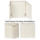 AdirOffice Foldable Tabletop Podium Lectern Speaker Stand, 27 x 16 x 19, White (ALHI66105WHI) Each