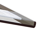 AdirOffice Acrylic Slanted Podium Lectern Speaker Stand, 26.75 x 12.5 x 47, Black (ALHI66103BLK) Each