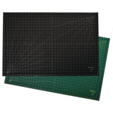 AdirOffice Reversible Self Healing Cutting Mat, 24 x 36, Green/Black (ALHICM2436) Each