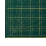 AdirOffice Reversible Self Healing Cutting Mat, 24 x 36, Green/Black (ALHICM2436) Each