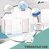 AdirMed Acrylic Glove Dispenser, Single Box Capacity, 10.2 x 3.5 x 5.3, Clear (ALHI90201) Each