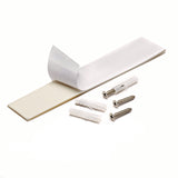 AdirMed Acrylic Glove Dispenser, Double Box Capacity, 10.2 x 3.5 x 10.8, Black (ALHI90202BLK) Each