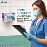 AdirMed Acrylic Glove Dispenser, Single Box Capacity, 10.2 x 3.5 x 5.3, Clear (ALHI90201) Each