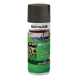 Rust-Oleum® Camouflage Spray Paint, Flat Deep Forest Green, 12 oz Aerosol Can, 6/Carton (RST279175CT) Case of 6