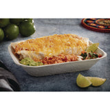 Pactiv Evergreen EarthChoice Pulpex Steep Wall Food Tray, 9.13 x 6.88 x 1.75, Natural, Paper, 460/Carton (PCTM633524Y) Case of 460