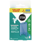 SC Johnson® STEM Light Trap Refills, 3 Refills/Pack, 8 Packs/Carton (SJN372883) Case of 8