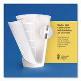 SOLO® Thermoguard Insulated Paper Hot Cups, 16 oz, White Sustainable Forest Design, 30/Pack (SCCDWTG16WPK) Pack of 30