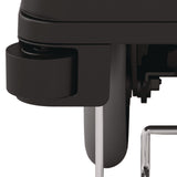 Suncast Commercial® Standard Housekeeping Cart, Plastic, 1 Shelf, 24" x 62.13" x 49.75", Black (SUAHKC1000) Each