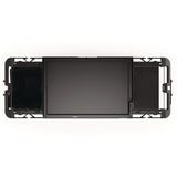 Suncast Commercial® Standard Housekeeping Cart, Plastic, 1 Shelf, 24" x 62.13" x 49.75", Black (SUAHKC1000) Each