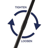 Suncast Commercial® 24 in Telescoping Rake, 24" width x 47.5" to 66" length (SUALRT240D) Each