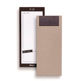 PUKKA PAD® Magnetic To Do List, Unruled, 60 Black/White 3.5 x 8.5 Sheets, 6/Pack (PUK9118CD) Pack of 6