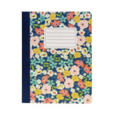 PUKKA PAD® Composition Book, Medium/College Rule, Assorted Floral Love Covers, (70) 9.75 x 7.5 Sheets, 3/Pack (PUK9096CD) Pack of 3