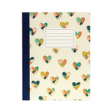 PUKKA PAD® Composition Book, Medium/College Rule, Assorted Floral Love Covers, (70) 9.75 x 7.5 Sheets, 3/Pack (PUK9096CD) Pack of 3