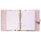 A5 Planner, 10.24 x 9.25, Pink Cover, 12-Month (PUK9152CD) Each