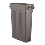 Suncast Commercial® 23 Gallon Resin Slim Trash Can, Plastic, Gray (SUATCNH2030) Each