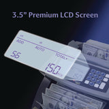 Cassida 5520UV/MG Cash Counter, 1,300 Bills/min, 9.7 x 11.5 x 7.5, Gray (CIA5520UVMG) Each