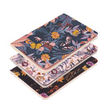 PUKKA PAD® B6 Stitched Exercise Book, Narrow Rule, Assorted Blum Floral Covers, (40) 6.8 x 4.6 Sheets, 3/Pack (PUK9503BLM) Pack of 3