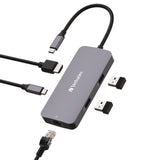 Verbatim® USB-C Pro Multiport Hub CMH 05-5 Ports (VER32150) Each