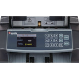 Cassida 6600 UV/MG Top Loading Bill Counter, 1,400 Bills/min, 10.2 x 11 x 8.1, Gray (CIA6600UVMG) Each