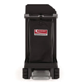 Suncast Commercial® Partially Assembled Premium Housekeeping Cart, Plastic, 1 Shelf, 24 x 62.13 x 49.75, Black (SUAHKC2002) Each