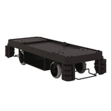 Suncast Commercial® Partially Assembled Premium Housekeeping Cart, Plastic, 1 Shelf, 24 x 62.13 x 49.75, Black (SUAHKC2002) Each