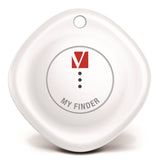 Verbatim® My Finder Bluetooth Tracker for Apple iOS, Black/White, 2/Pack (VER32131) Pack of 2