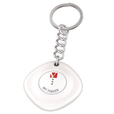 Verbatim® My Finder Bluetooth Tracker for Apple iOS, Black/White, 2/Pack (VER32131) Pack of 2
