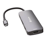 Verbatim® USB-C Pro Multiport Hub8 Port, Gray (VER32151) Each
