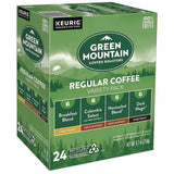 Green Mountain Regular Variety Pack Coffee K-Cups, Assorted Flavors, 96/Carton (GMT9974CT) Case of 96