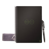 Rocketbook Core Smart Notebook, College Rule, Infinity Black Cover, (18) 8.8 x 6 Sheets (RKBEVR2ERCAFR) Each