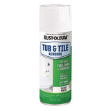 Rust-Oleum® Specialty Tub and Tile Spray, Gloss White, 12 oz Aerosol Can, 6/Carton (RST280882) Case of 6