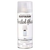 Rust-Oleum® Specialty Frosted Glass Spray Paint, Matte Clear, 11 oz Aerosol Can (RST342600EA) Each