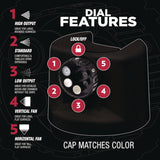 Rust-Oleum® Stops Rust 5-in-1 Spray Paint, Flat Black, 12 oz Aerosol Can (RST376855EA) Each