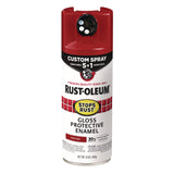 Rust-Oleum® Stops Rust 5-in-1 Spray Paint, Gloss Regal Red, 12 oz Aerosol Can (RST376895EA) Each