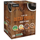 Green Mountain Decaf Variety Coffee K-Cups, Assorted Flavors, 96/Carton (GMT9977CT) Case of 96