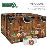 Green Mountain Decaf Variety Coffee K-Cups, Assorted Flavors, 96/Carton (GMT9977CT) Case of 96