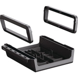Fellowes® Breyta Monitor Stand, 13.94" x 11.97" x 3.25" to 6", Black, Supports 33 lbs (FEL100098502) Each