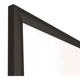 TRU RED™ Magnetic Porcelain Dry Erase Board, 48" x 36", White Surface, Black Aluminum Frame (TUDTR61189) Each
