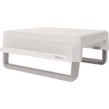 Fellowes® Breyta Monitor Stand, 13.94" x 11.97" x 3.25" to 6", White, Supports 33 lbs (FEL100098565) Each