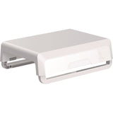 Fellowes® Breyta Monitor Stand, 13.94" x 11.97" x 3.25" to 6", White, Supports 33 lbs (FEL100098565) Each