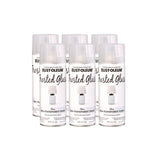 Rust-Oleum® Specialty Frosted Glass Spray Paint, Matte Clear, 11 oz Aerosol Can, 6/Carton (RST342600) Case of 6