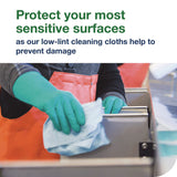 Tork® Low-Lint Cleaning Cloths, 1-Ply, 15 x 15, Blue, 240 Sheets, 4 Boxes/Carton (TRK192483) Case of 4