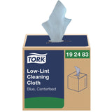 Tork® Low-Lint Cleaning Cloths, 1-Ply, 15 x 15, Blue, 240 Sheets, 4 Boxes/Carton (TRK192483) Case of 4