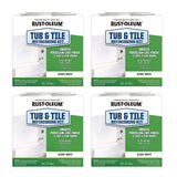 Rust-Oleum® Specialty Tub and Tile Refinishing Kit, Gloss White, Quart, 4 Kits/Carton (RST384165) Case of 4