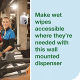 Tork® Centerfeed Wet Wipe Dispenser, 10.04 x 10.73 x 13.18, White (TRK192851) Each