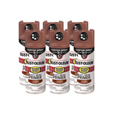Rust-Oleum® Stops Rust 5-in-1 Spray Paint, Rusty Metal, 12 oz Aerosol Can, 6/Carton (RST384755) Case of 6