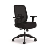 HON® Altern Mesh Back Task Chair, 17.95 to 21.1 Seat Height, Black Seat, Black Back, Black Base (HONALTT1UMBLK) Each