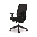 HON® Altern Mesh Back Task Chair, 17.95 to 21.1 Seat Height, Black Seat, Black Back, Black Base (HONALTT1UMBLK) Each